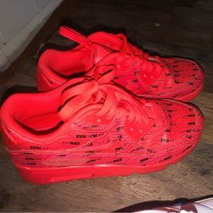 Nike Air Max 90 All over Print Crimson